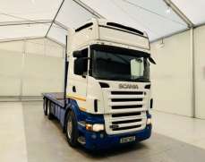 2007 Scania R480 10 Tyre Rear Lift Flatbed